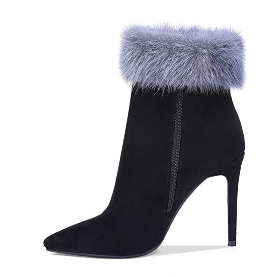 fur topper ankle boots (4)